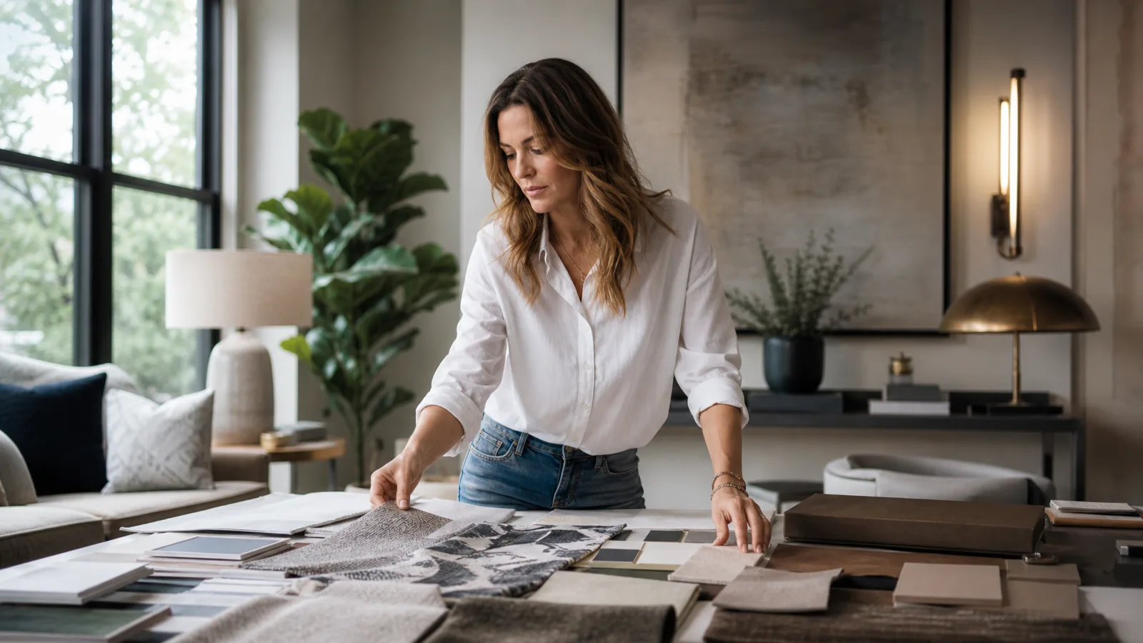 التصميم الداخلي workspace — illustrative photograph