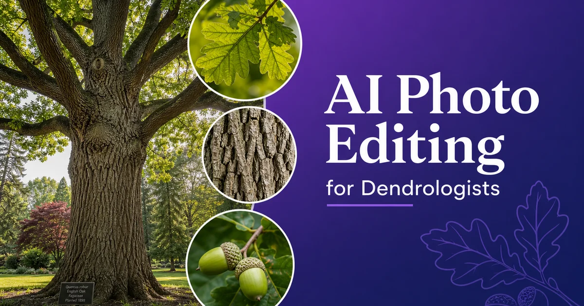 AI Photo Editing for Dendrologists: Document and Study Trees — Magic Eraser