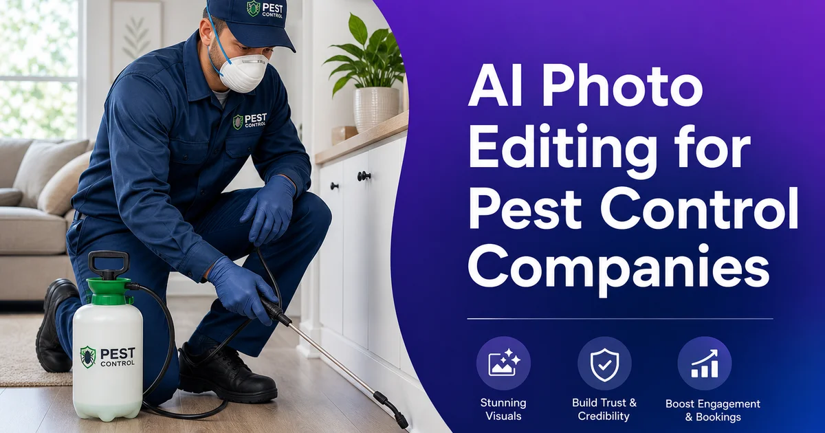AI Photo Editing for Pest Control Companies: Documentation, Marketing, and Inspection Reports