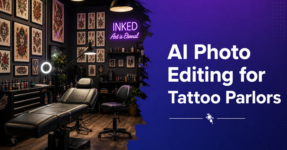 AI Photo Editing for Tattoo Parlors: Showcase Your Ink Work — Magic Eraser