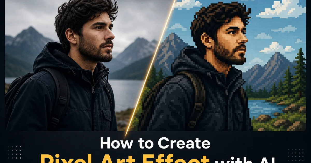 How to Create Pixel Art Effect with AI — Magic Eraser