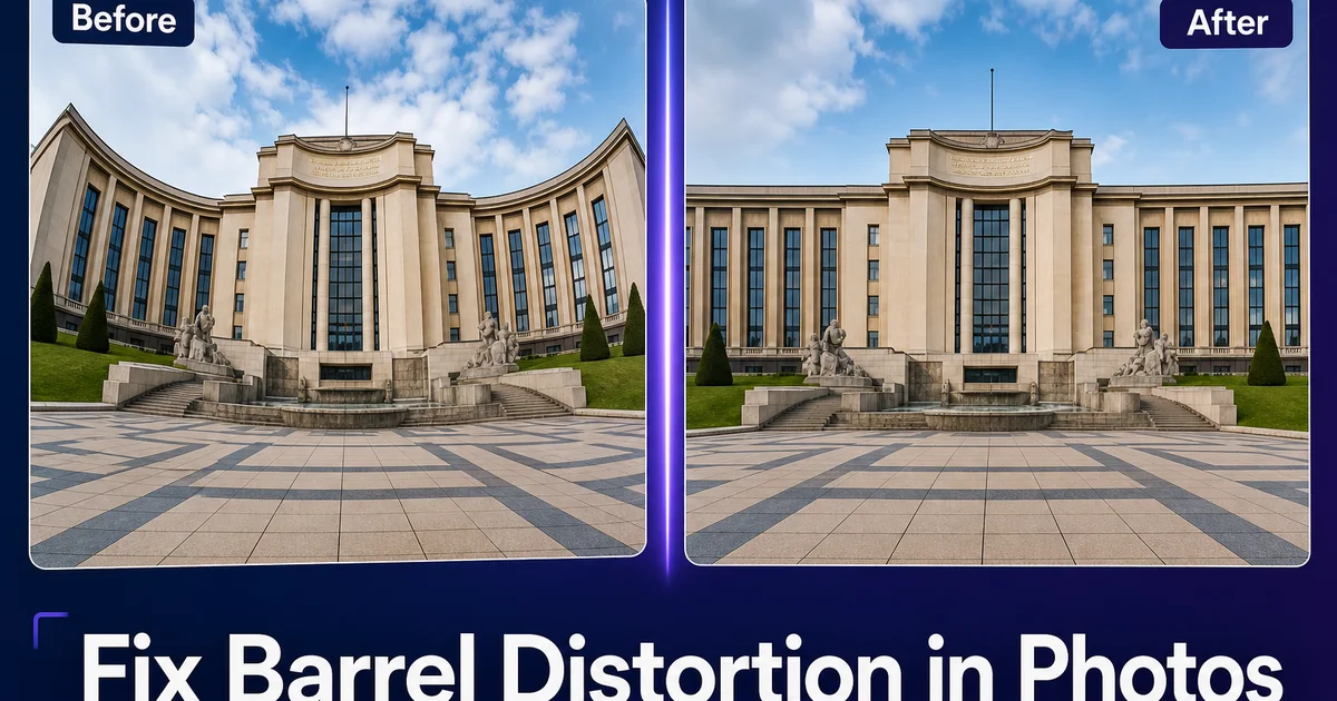 How to Fix Barrel Distortion in Photos — Magic Eraser