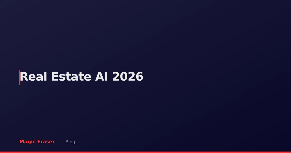 AI Photo Editor for Real Estate Agents: The 2026 Listing Photo Playbook