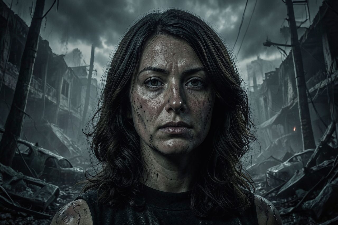 مثال على فلتر الصور Dystopian بالذكاء الاصطناعي