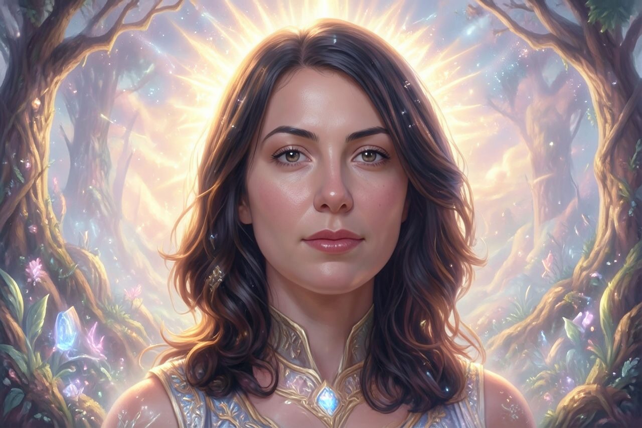 Fantasy Art AI photo filter result