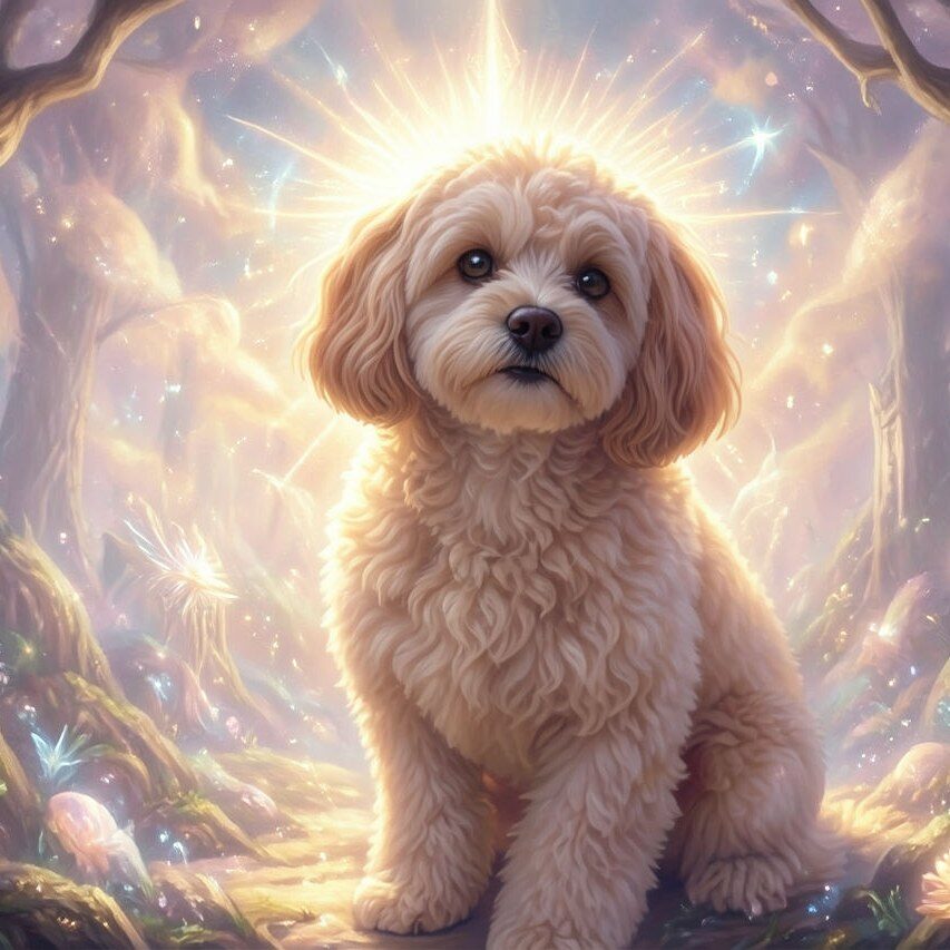 Fantasy Art AI filter pet result
