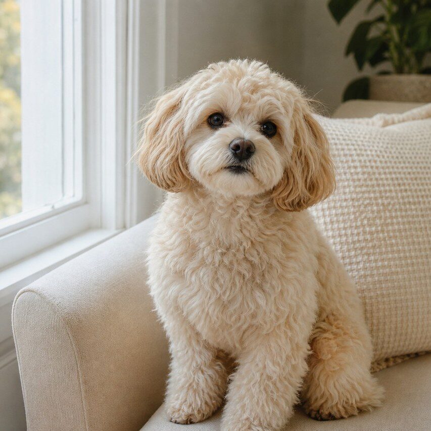 Pet source photo before AI filter