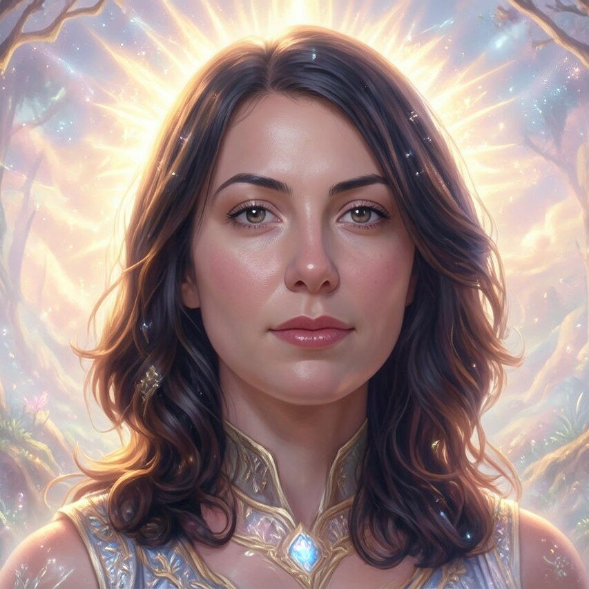 Fantasy Art AI filter portrait result