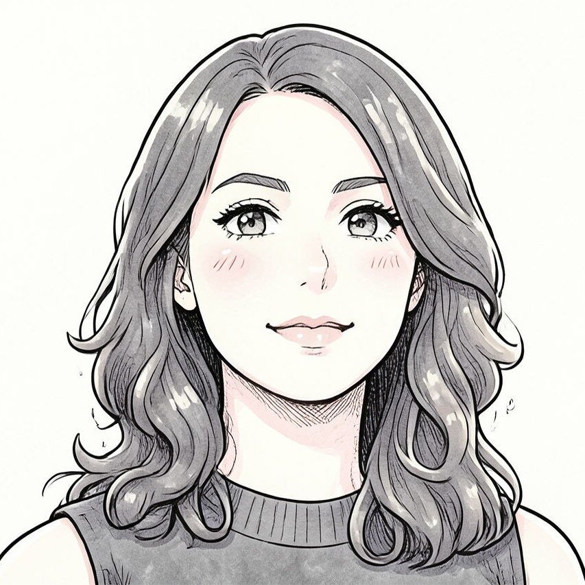Kawaii AI filter portrait result