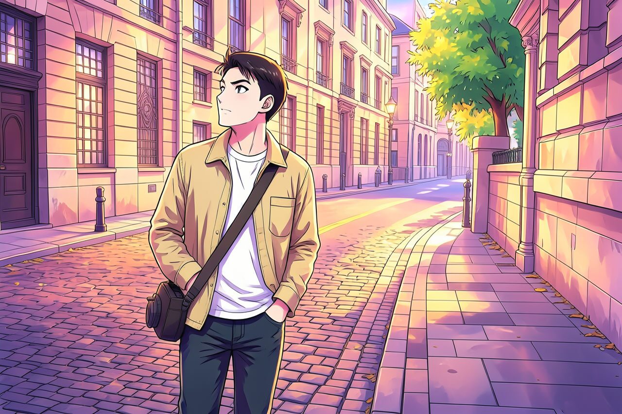 Anime AI filter after example