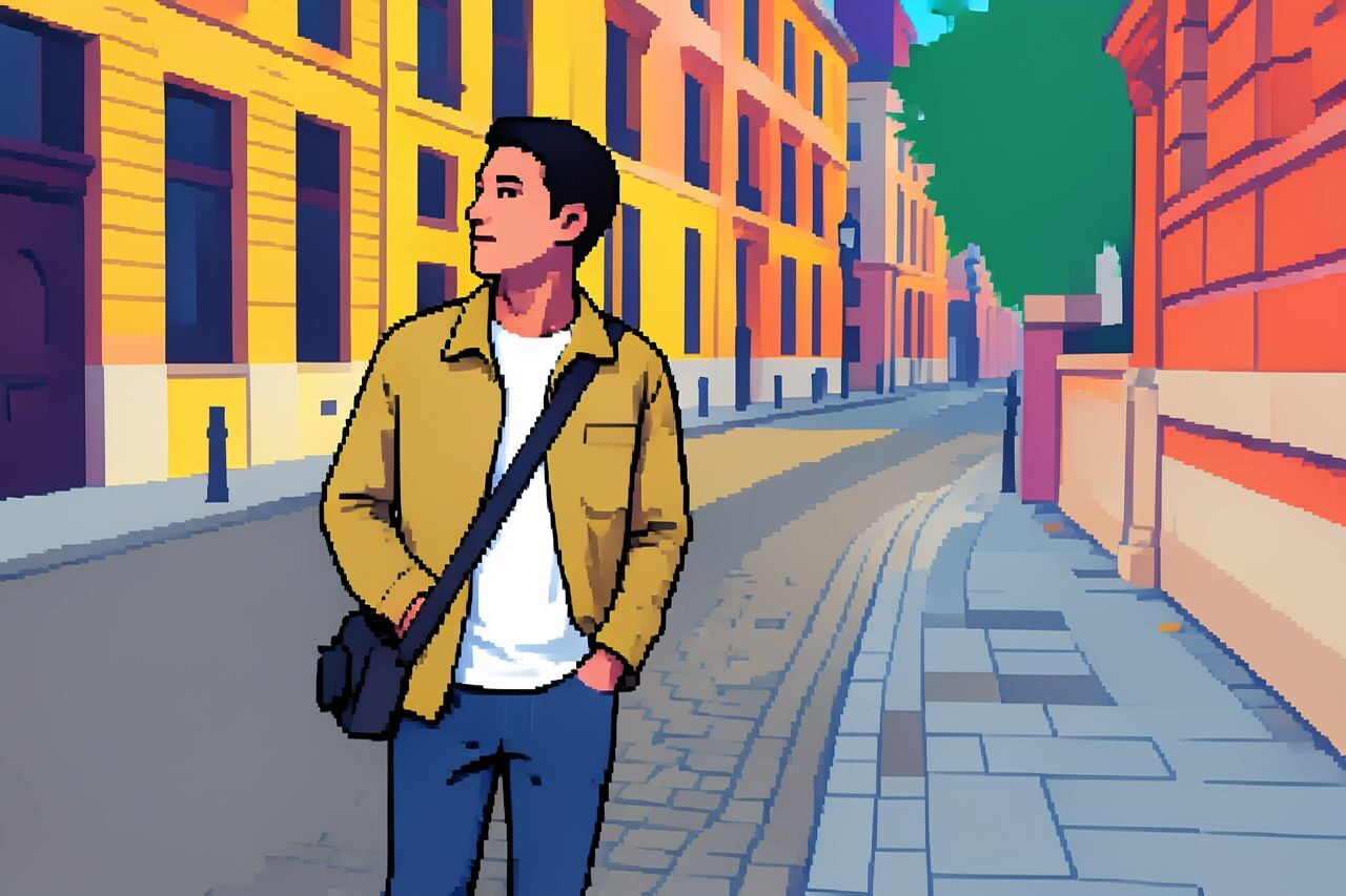 Pixel AI filter after example