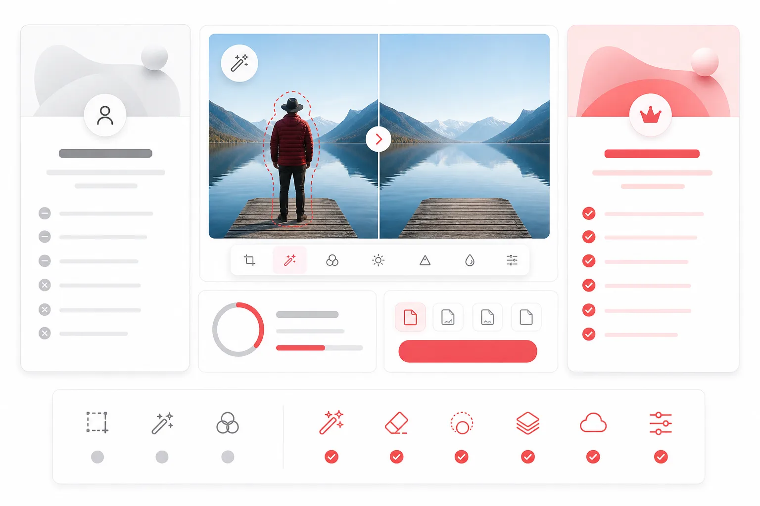 Magic Eraser free and premium editing plan comparison