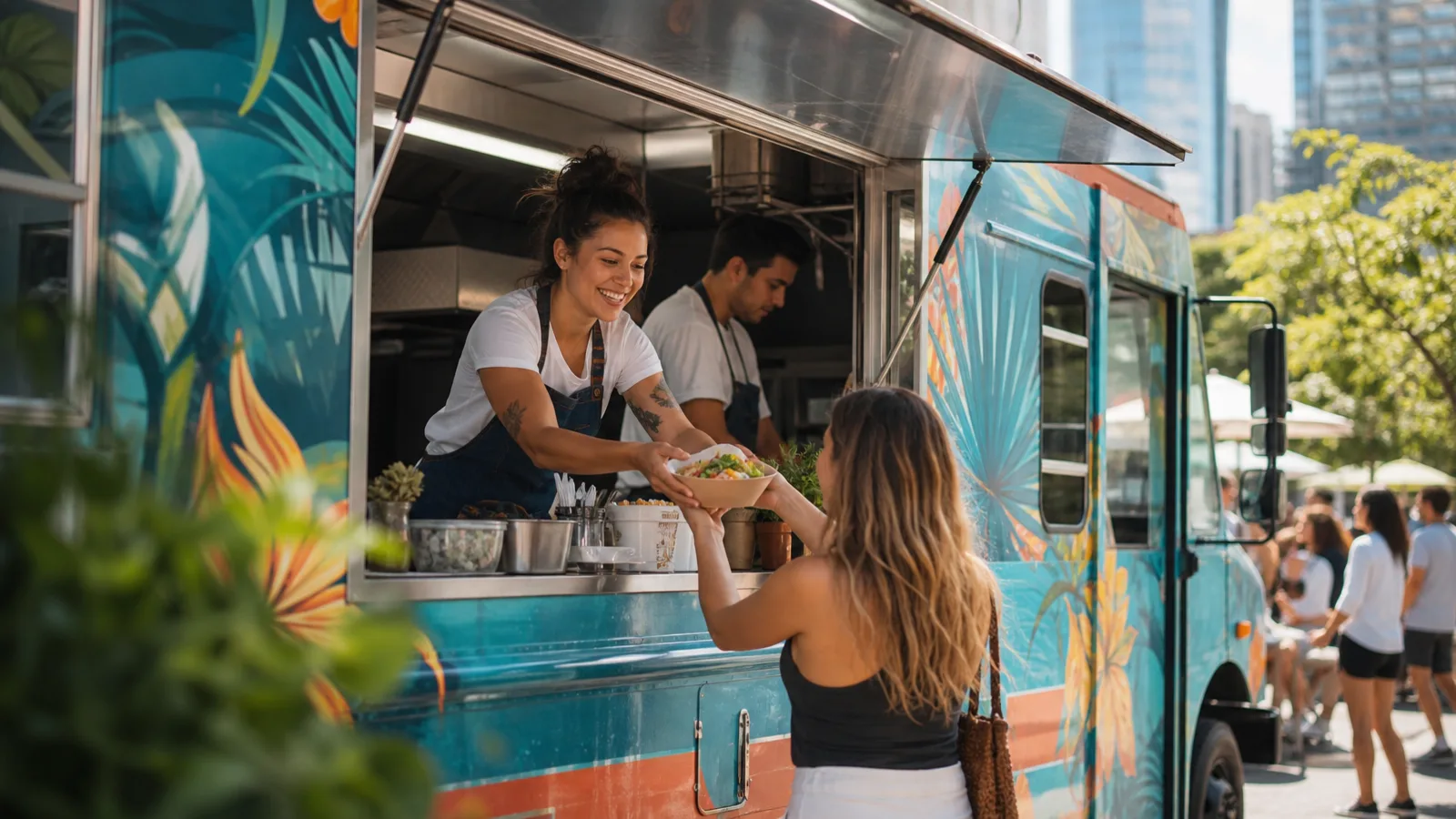 Gastronomie / Foodtruck workspace — illustrative photograph