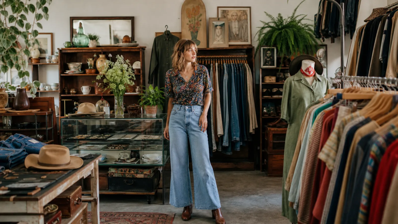 Rivendita Vintage / E-Commerce workspace — illustrative photograph