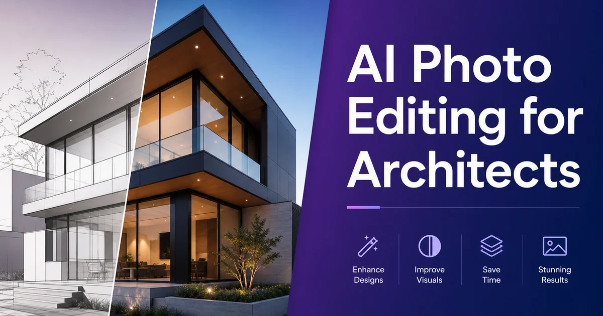 AI Photo Editing for Architects: Present Projects at Their Best