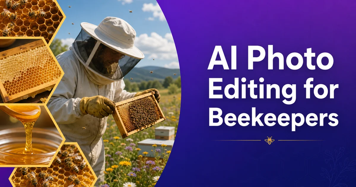 AI Photo Editing for Beekeepers — Magic Eraser