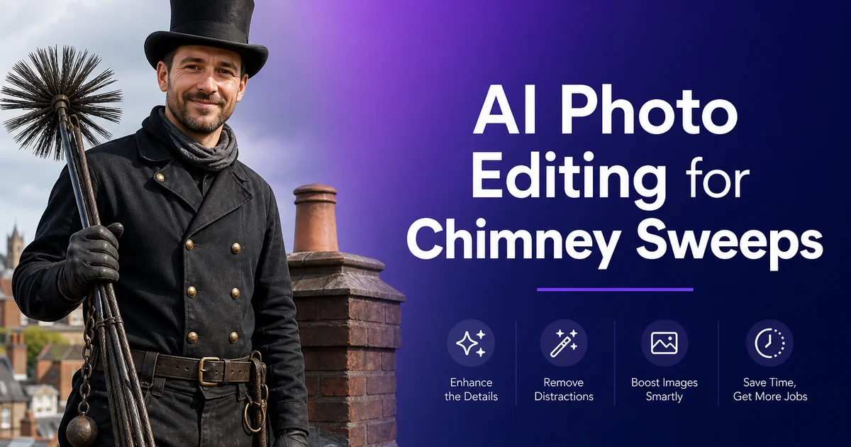 AI Photo Editing for Chimney Sweeps — Magic Eraser