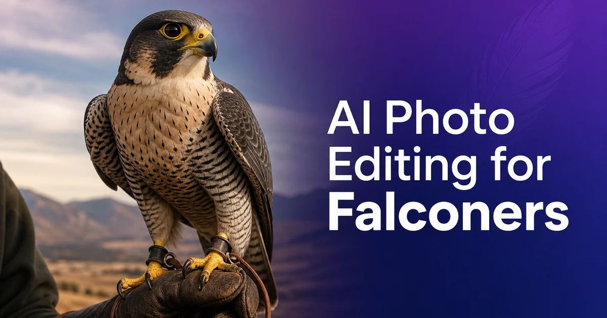 AI Photo Editing for Falconers: Showcase Raptor Portraits and Field Photography — Magic Eraser