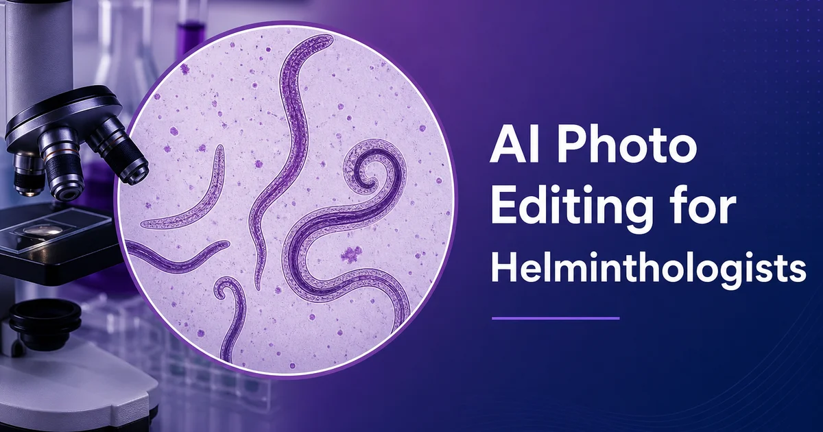 AI Photo Editing for Helminthologists — Magic Eraser