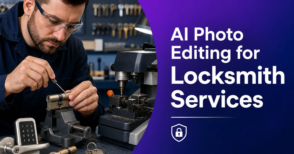 AI Photo Editing for Locksmith Services — Magic Eraser
