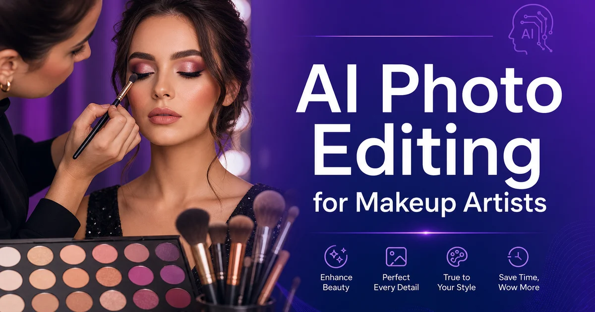 AI Photo Editing for Makeup Artists — Magic Eraser