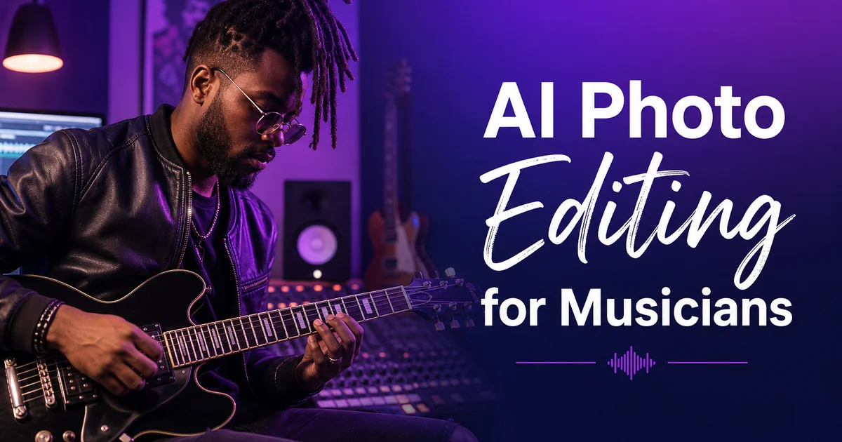 AI Photo Editing for Musicians — Magic Eraser