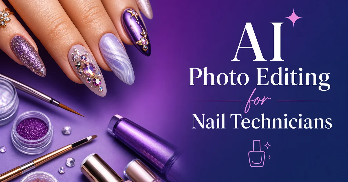 AI Photo Editing for Nail Technicians — Magic Eraser