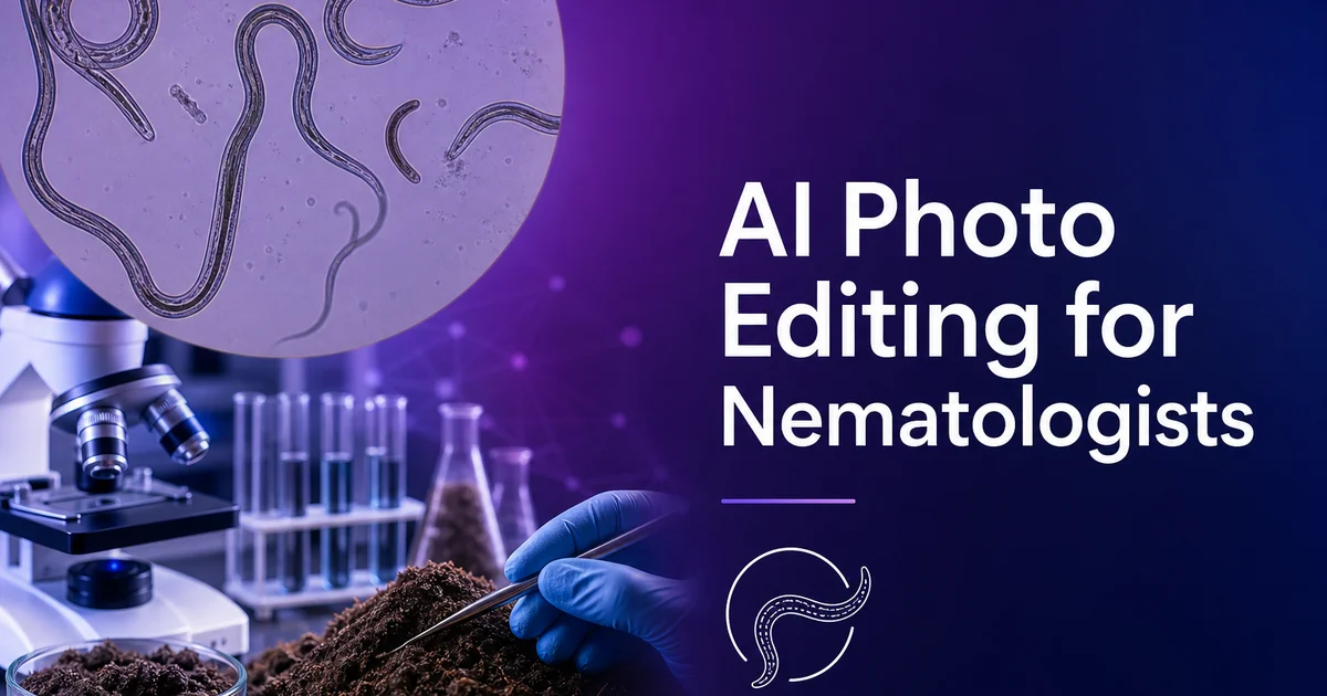 AI Photo Editing for Nematologists — Magic Eraser