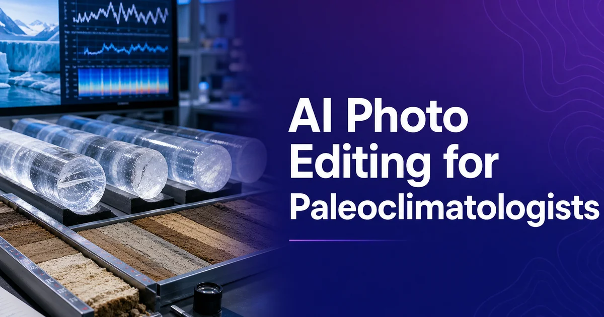 AI Photo Editing for Paleoclimatologists — Magic Eraser