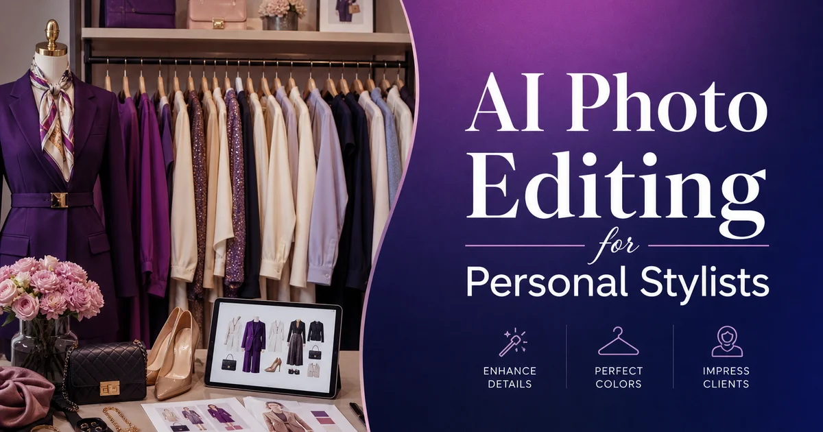 AI Photo Editing for Personal Stylists — Magic Eraser
