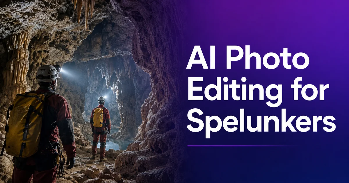 AI Photo Editing for Spelunkers: Capture Underground Worlds — Magic Eraser