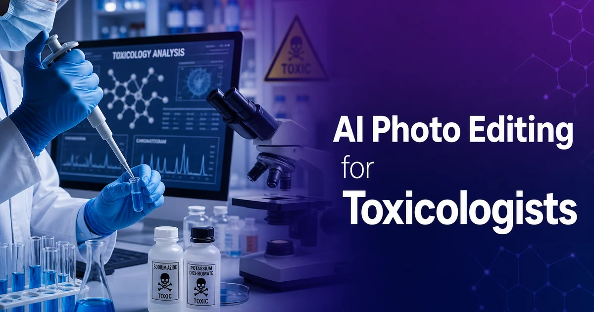 AI Photo Editing for Toxicologists — Magic Eraser