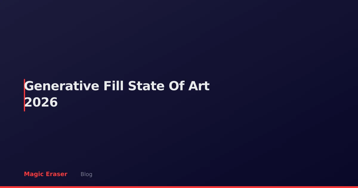 Generative Fill in 2026: Comparing the State of the Art