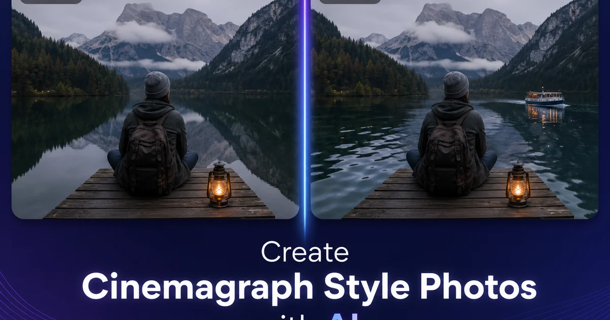 How to Create Cinemagraph-Style Photos with AI — Magic Eraser