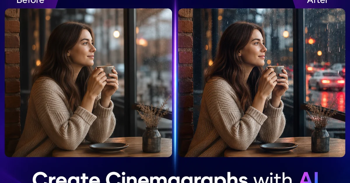 How to Create Cinemagraphs with AI: Still Photos with Living Motion