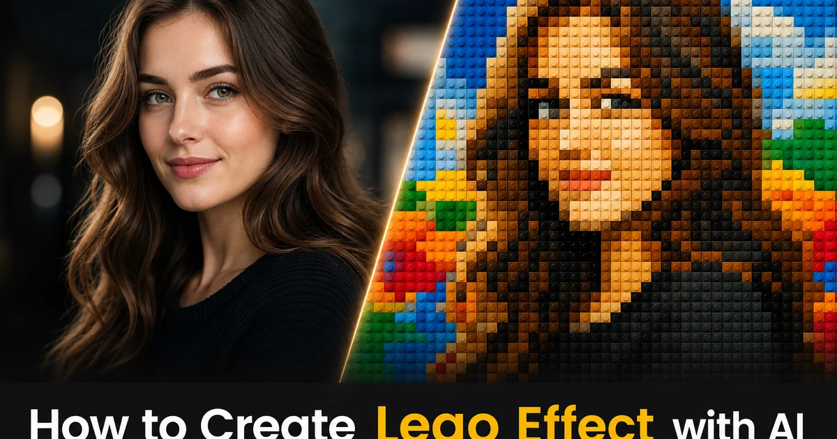 How to Create LEGO Effect with AI — Magic Eraser