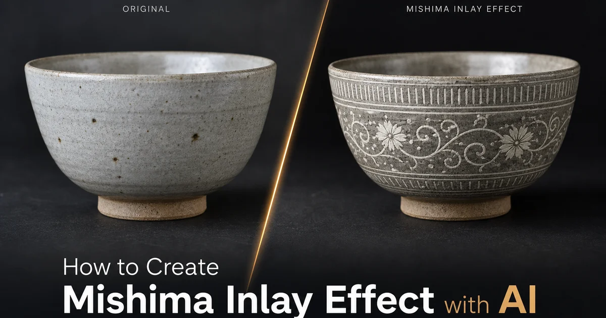 How to Create a Mishima Inlay Effect with AI Photo Editing — Magic Eraser