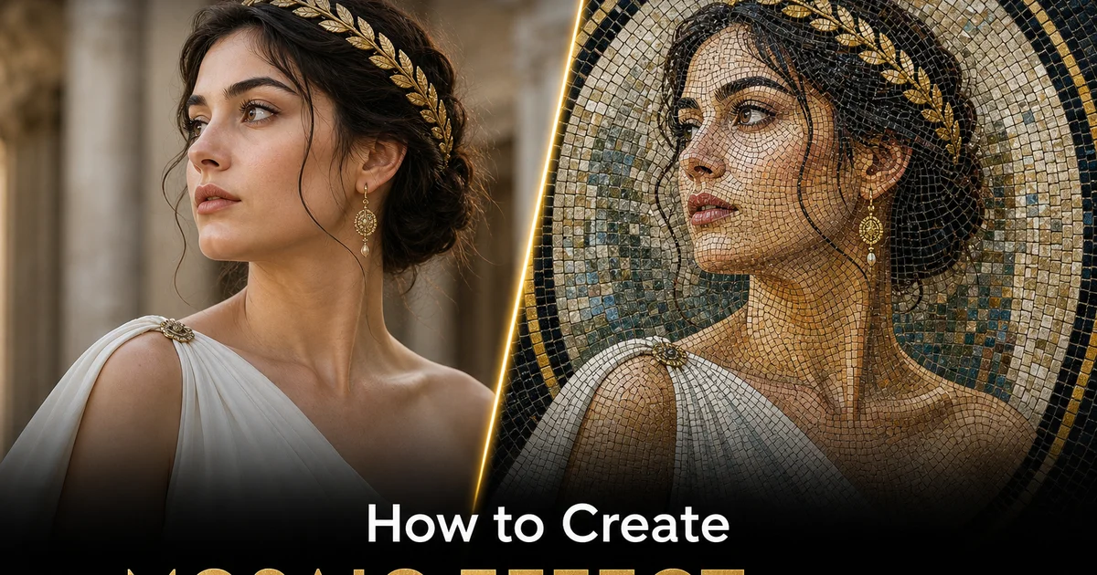 How to Create Mosaic Effect with AI — Magic Eraser