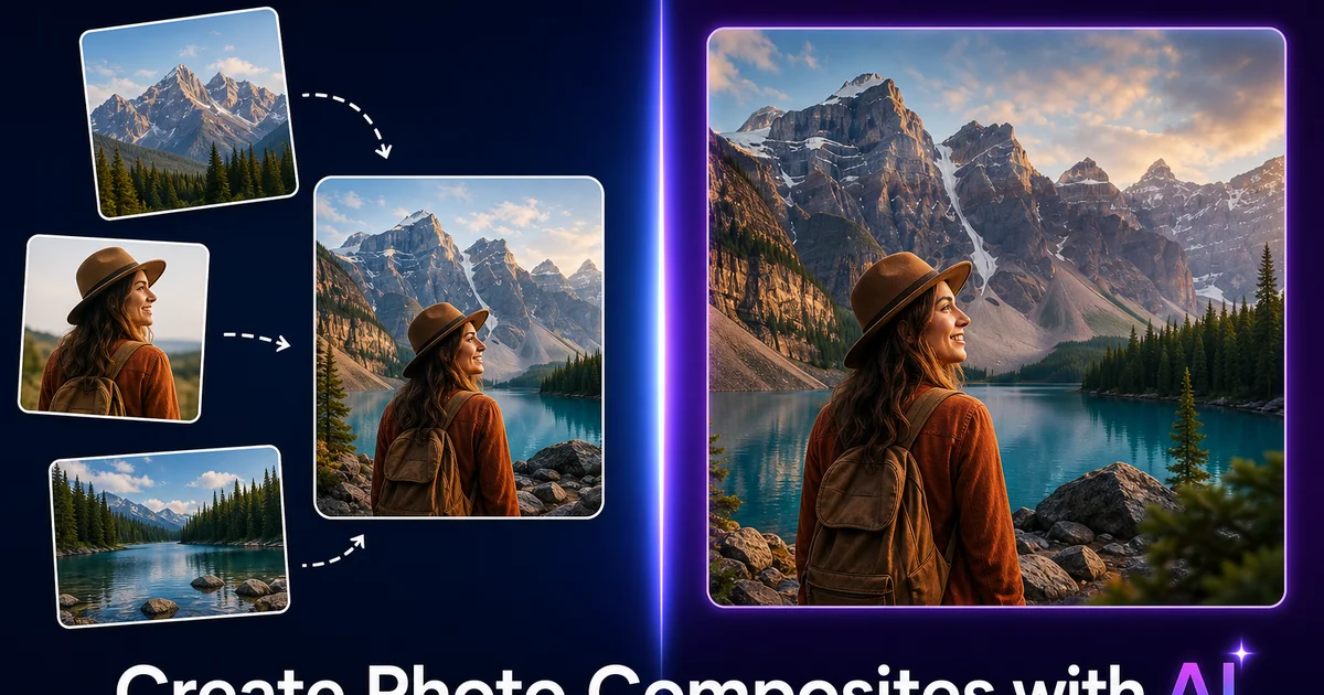 How to Create Photo Composites with AI: Blending, Expanding, and Seamless Scene Building