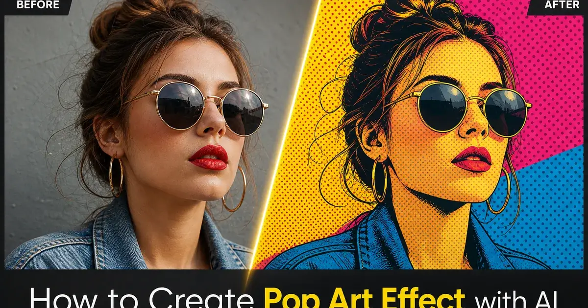How to Create a Pop Art Effect with AI — Magic Eraser