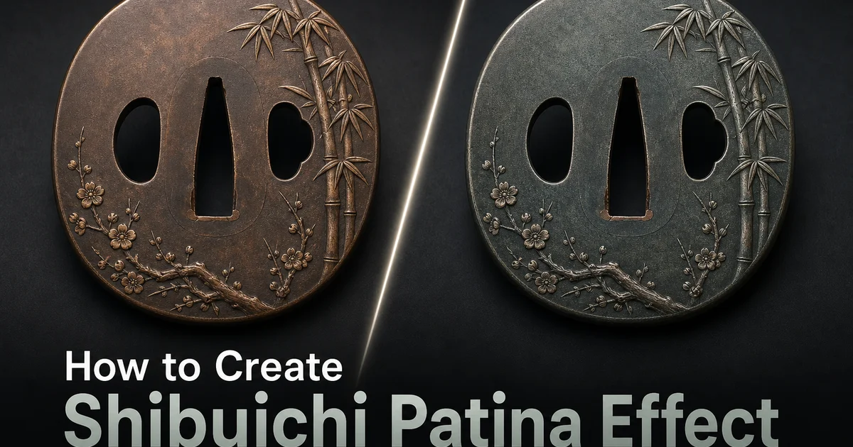 How to Create a Shibuichi Patina Effect with AI Photo Editing