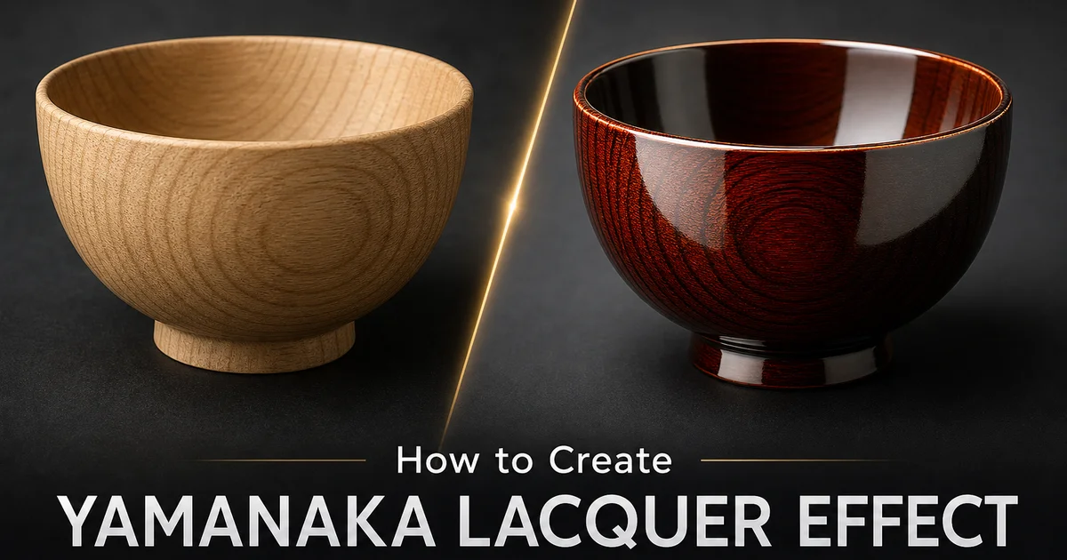 How to Create a Yamanaka Lacquer Effect with AI Photo Editing