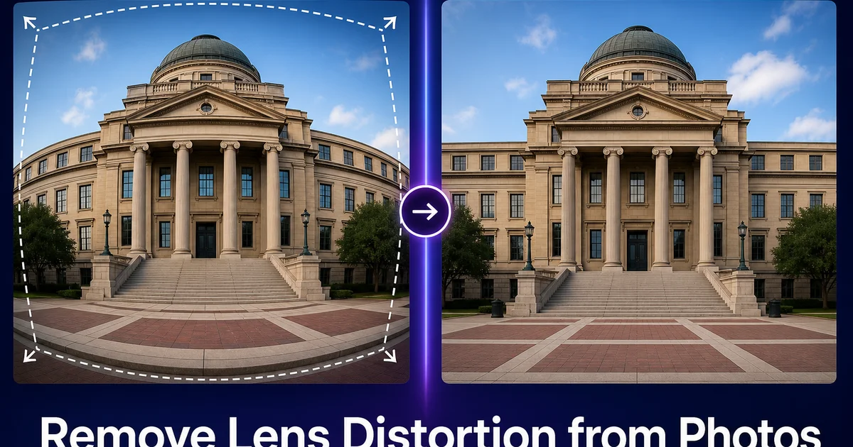 How to Remove Lens Distortion from Photos: A Complete Guide