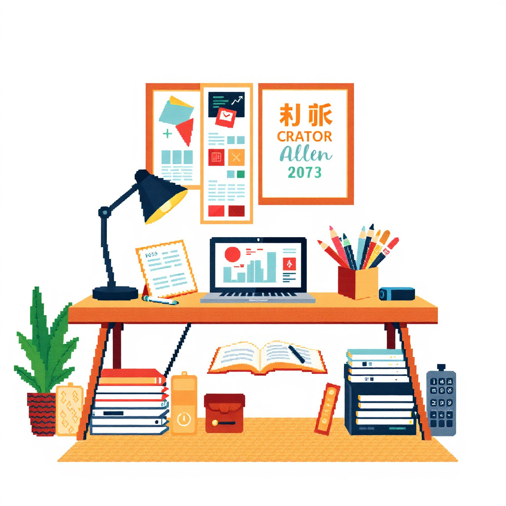 التطريز المتقاطع AI generated creator workspace example