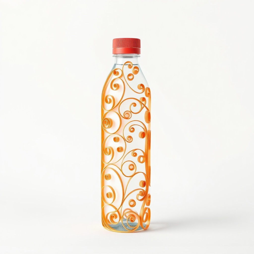 فن لف الورق AI generated product advertising example