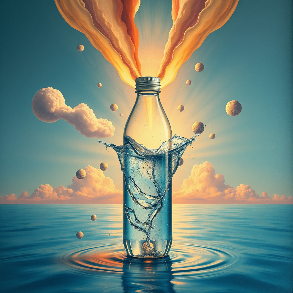 الرسم السريالي AI generated product advertising example