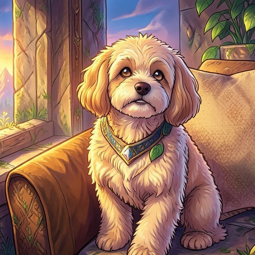 Game Zelda AI filter pet result