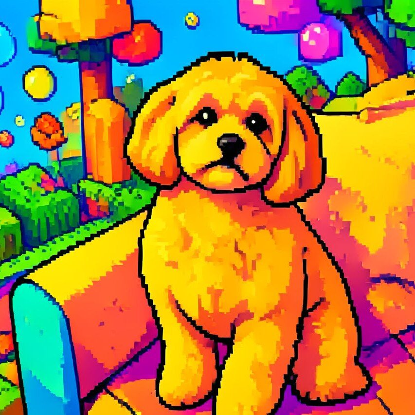 Bubble Bobble AI filter pet result