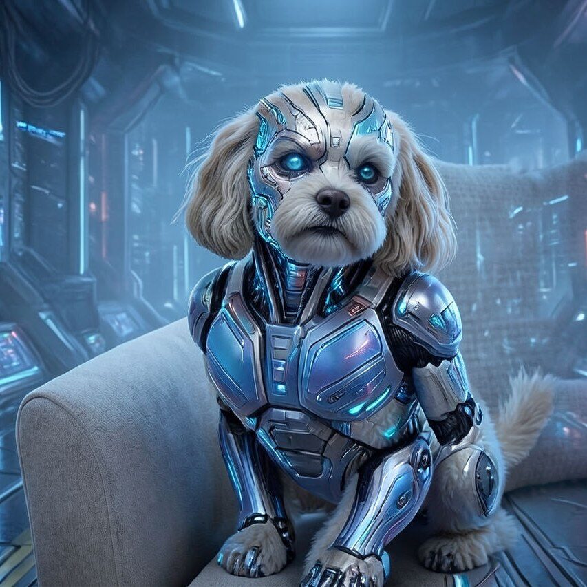 Cybernetic AI filter pet result