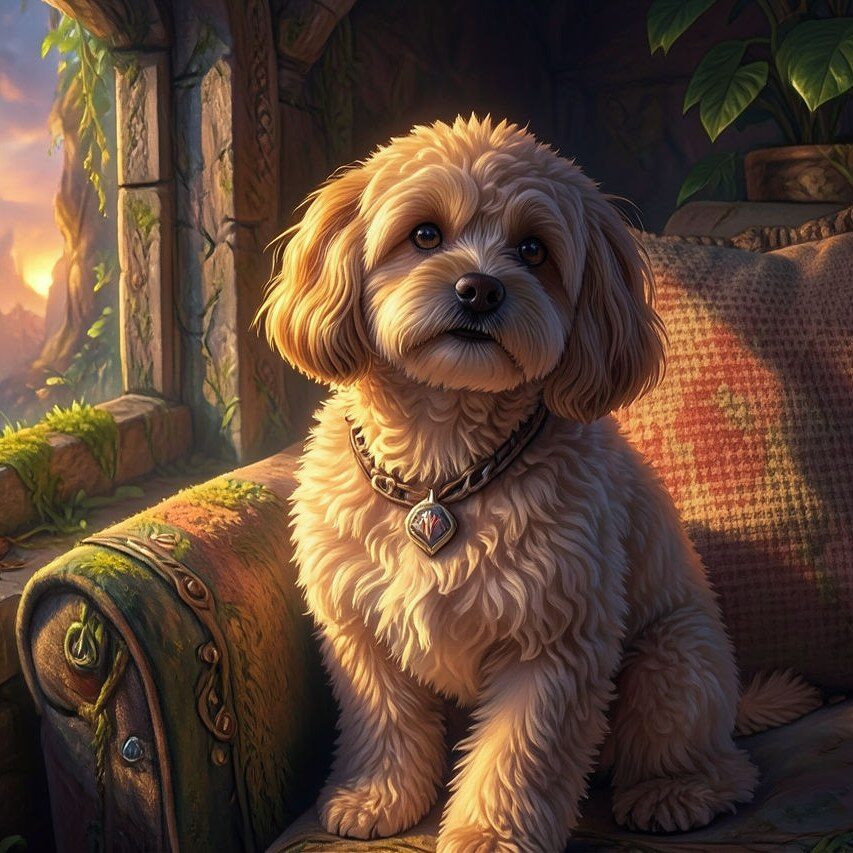 RPG Fantasy Game AI filter pet result